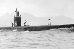Sentaka - the I-201-class submarine of the Imperial Japanese Navy during World War II. PHOTO/UNKNOWN