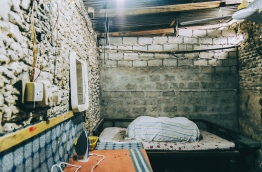 Labour room in Thutthu Beyya's home. PHOTO/AISHATH NAJ