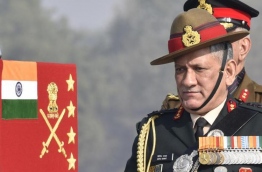 Army chief General Bipin Rawat’s comments on Wednesday are not the first time military leaders warned of a two-front threat to the country. PHOTO/HINDUSTAN TIMES