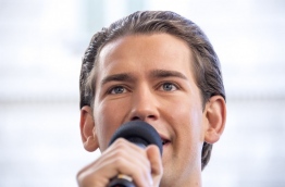 Austria holds snap elections on Sunday, October 15, 2017, with conservative Sebastian Kurz, 31, expected to become Europe's youngest head of government by forming a coalition with the far-right. / AFP PHOTO / JOE KLAMAR