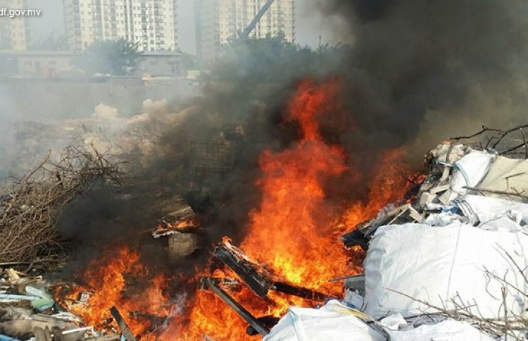 ހުޅުމާލޭގައި ރޯވި އަލިފާންގަނޑު ނިއްވާލައިފި