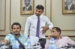 PPM lawmakers pictured during a meeting of the budget review committee. PHOTO: NISHAN ALI/MIAHARU