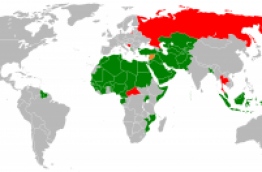 OIC member states map. IMAGE/WIKIMEDIA