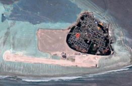 Kudahuvadhoo in Dhaal atoll. IMAGE/GOOGLE MAPS