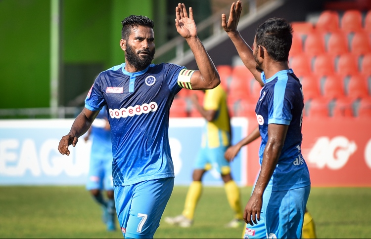 ނިއު އަށް އެއް ވަނައިގައި ތިން ޕޮއިންޓުގެ ލީޑެއް