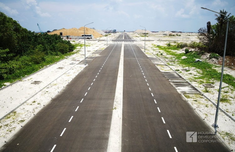 ހުޅުމާލޭ ދެ ވަނަ ފިިޔަވަހީގެ މަގުތައް ހަދައި ނިންމައިފި