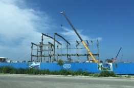 Development of a 50 megawatt power plant in Hulhumale by Dongfang Electric Corporation of China.