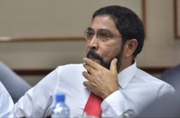 Jumhoory Party leader Qasim Ibrahim; the bank accounts of the wealthy tycoon's Villa Shipping and Trading Company have been frozen. PHOTO/MIHAARU