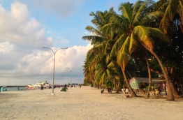 Maafushi island in Kaafu atoll.