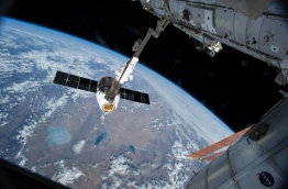 The White House hopes to end funding for and privatize the ISS, The Washington Post reported on February 12, 2018. "The decision to end direct federal support for the ISS in 2025 does not imply that the platform itself will be deorbited at that time," says an internal NASA document obtained by the Post. / AFP PHOTO / NASA / HO / RESTRICTED TO EDITORIAL USE - MANDATORY CREDIT "AFP PHOTO / NASA" - NO MARKETING NO ADVERTISING CAMPAIGNS - DISTRIBUTED AS A SERVICE TO CLIENTS