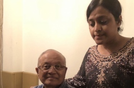Dunya Maumoon with her father, former President Maumoon Abdul Gayoom.