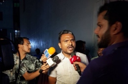 MP Abdulla right before his arrest