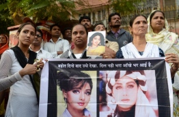 India has been mourning Bollywood superstar Sridevi Kapoor after her death in Dubai aged just 54, as police in the emirate said she drowned in her hotel bathtub. Sridevi -- one of the biggest names in Hindi cinema -- died late on February 24 after suffering a cardiac arrest in Dubai, where she had been attending her nephew's wedding. / AFP PHOTO / PUNIT PARANJPE