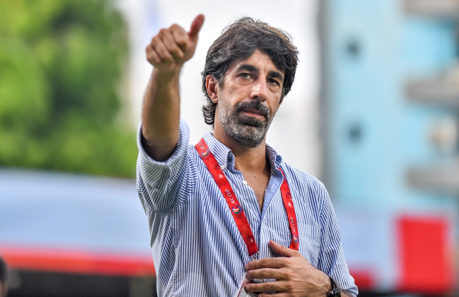 ނިއުގެ ކޯޗު އޮސްކާ ބްރުޒޮން. --ފޮޓޯ: ނިޝާން އަލީ/ މިހާރު