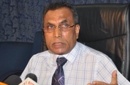 Former home minister Hassan Afeef