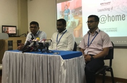 Senior members of ADK during the press conference. PHOTO/MIHAARU