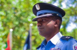 Chief Inspector Abdul Matheen Abdul who was appointed as the commander of the Special Operations Unit of Maldives Police on April 8, 2018 --
