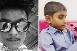 Boys Ali Fahmee (L) and Mayaameen Ali (R) lost at sea while swimming.