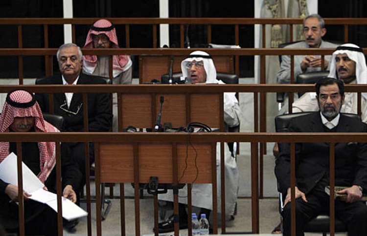 ސައްދާމުގެ ޑިފެންސް މިނިސްޓަރު މިނިވަންކުރެވޭތޯ ބަލަނީ