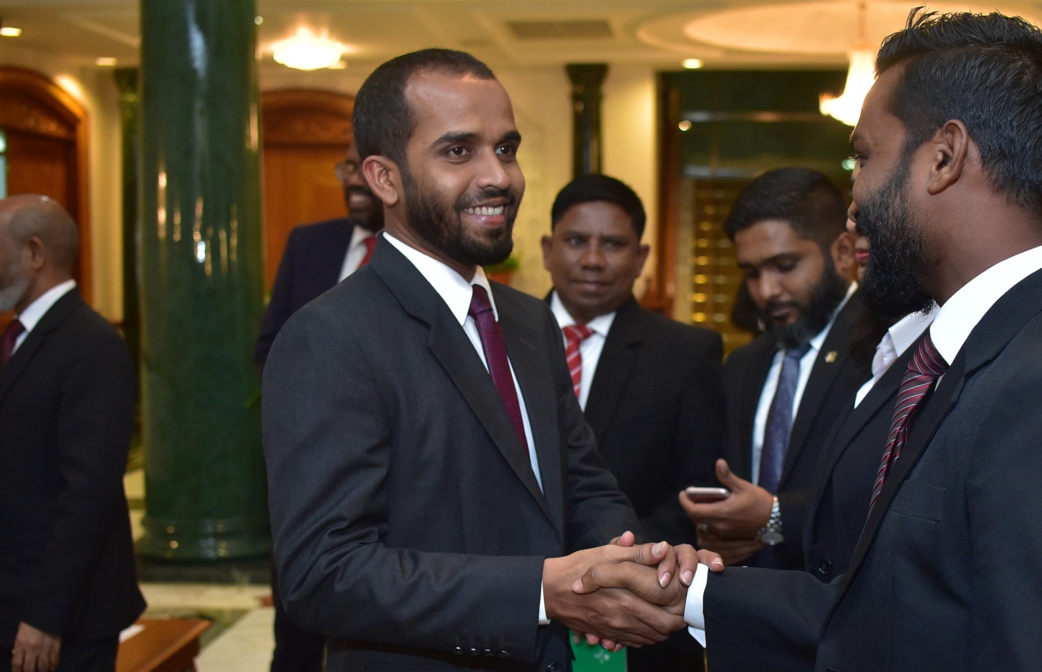 ކްރިމިނަލް ކޯޓުގެ އިސް ގާޒީ އަހުމަދު ހައިލަމް. --- ފޮޓޯ: މިހާރު