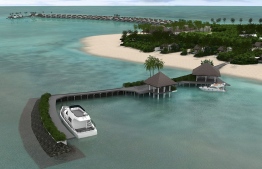 Currently in the process of wrapping up construction, slated to open in October. PHOTO: EMERALD MALDIVES