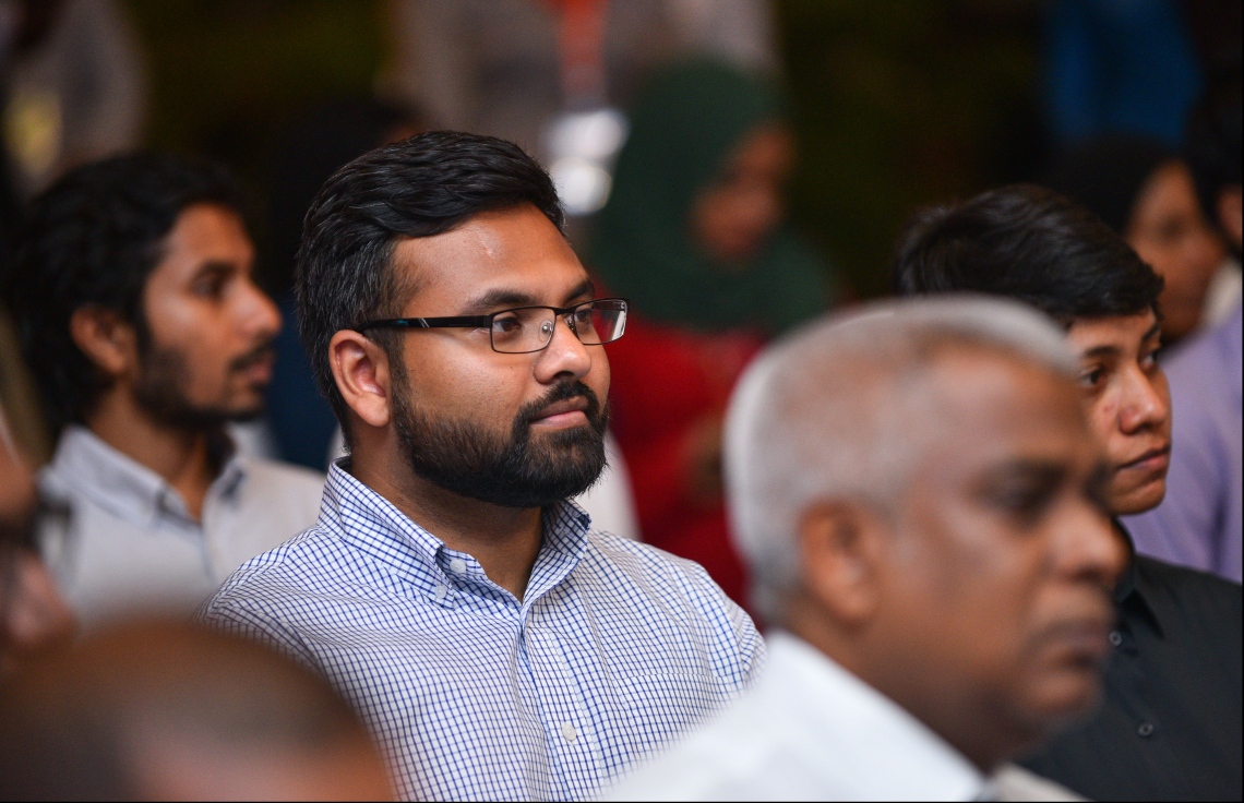 ކުރުނބާ މޯލްޑިވެސް ރިސޯޓު: މޭ 14، 2018- ދިރާގުގެ 29 ވަނަ އަހަރީ އާންމު ޖަލްސާގެ ތެރެއިން: ދިރާގަށް މިދިޔަ އަހަރު ލިބުނު ފައިދާގެ ތެރެއިން ކޮންމެ ހިއްސާ އަކަށް 11.81ރ. ބަހަން ވަނީ ފާސްކޮށްފައި.---ފޮޓޯ: ހުސައިން ވަހީދު/މިހާރު