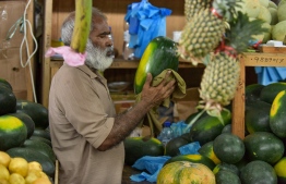 Traveller's Market, May 16, 2018: Scenes from the local market in Male on the first day of the Islamic holy month of Ramadan. PHOTO: NISHAN ALI/MIHAARU
