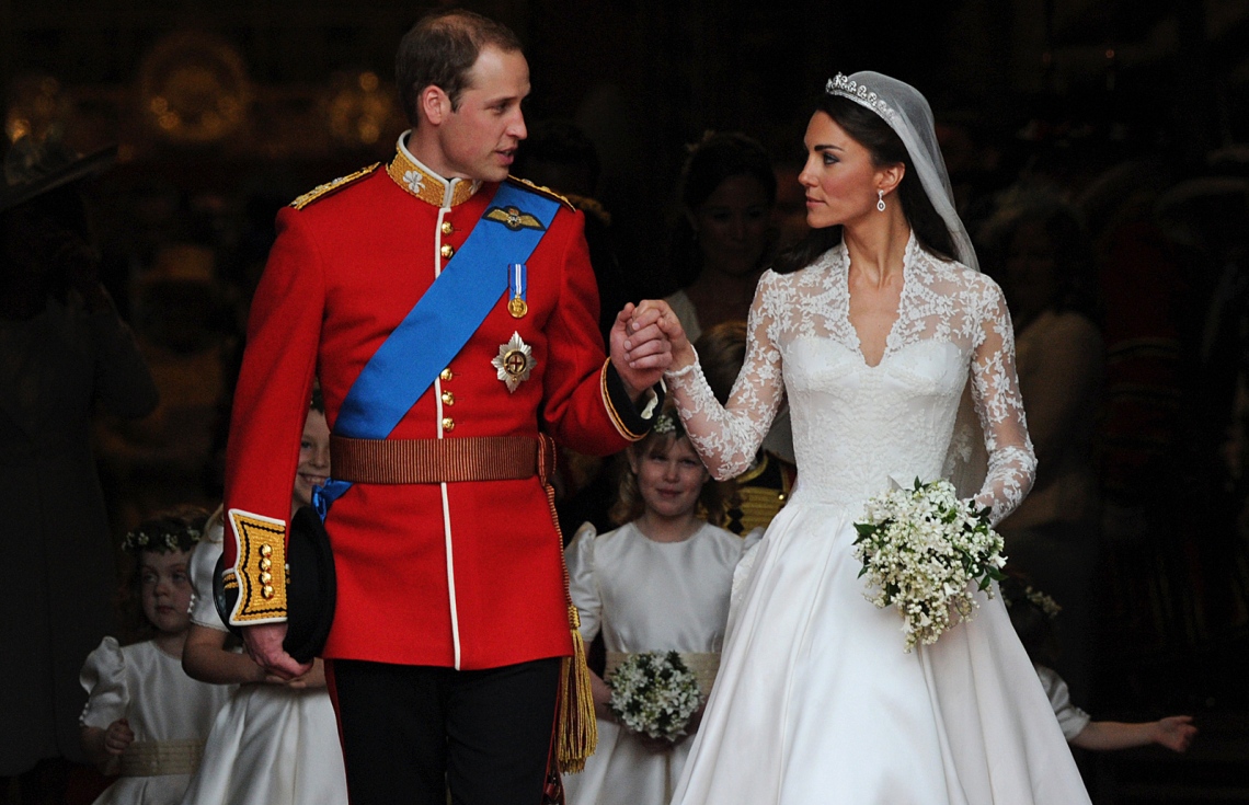 ޕްރިންސް ވިލިއަމް އާއި ކޭޓް ކައިވެނީގެ ރަސްމިއްޔާތުގައި. --ފޮޓޯ:އޭއެފްޕީ