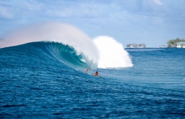 Thamburudhoo offers some amazing swells and great conditions. PHOTO: MICKEY NATTS