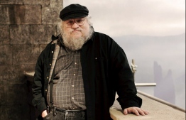 George R. R. Martin, author of the Game of Thrones series. PHOTO: NICK BRIGGS/HBO