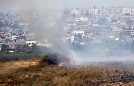 Palestinian militant killed by Israeli fire in Gaza Strip. PHOTO: AL JAZEERA.