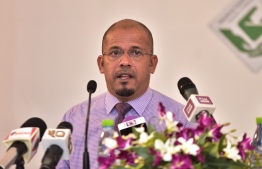 President of the Elections Commission (EC), Ahmed Shareef.