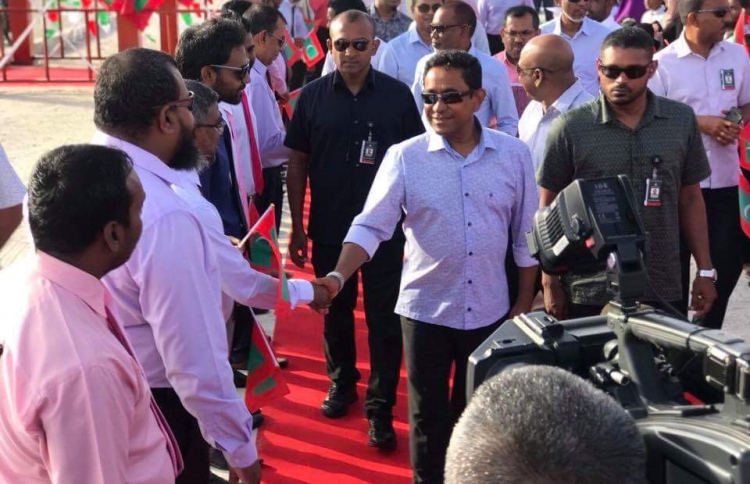 ސިޔާސީ ވޯޓަކަށް ނަހަދައި، ތަރައްގީއަށް ވޯޓު ދީ: ރައީސް