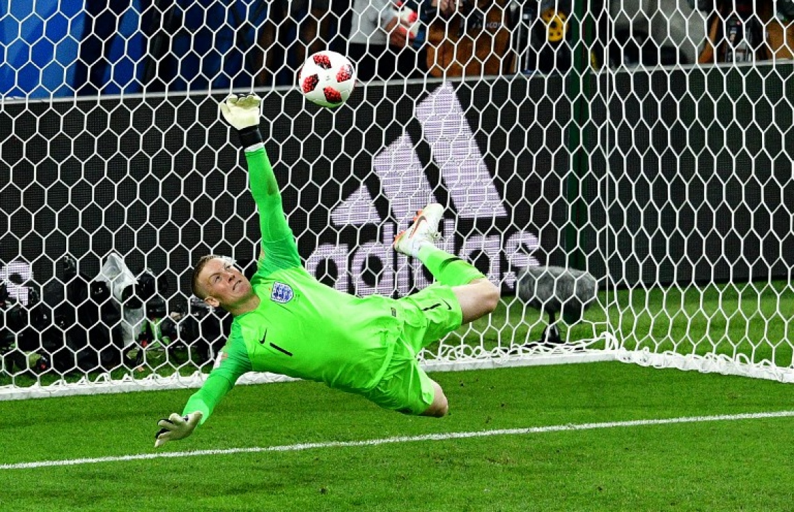 މޮސްކޯ: ޖުލައި 3، 2018: ވޯލްޑް ކަޕް ފުޓްބޯޅަ މުބާރާތުގައި އިންގްލެންޑް އާ ކޮލަމްބިއާ ކުޅުނު މެޗުގެ ތެރެއިން: ވޯލްޑް ކަޕް ފުޓްބޯޅަ މުބާރާތުގައި ޕެނަލްޓީ ޖަހައިގެން ކޮލަމްބިއާ އަތުން 4-3 އިން މޮޅުވެ އިންގްލެންޑް މުބާރާތުގެ ކުއާޓާ ފައިނަލުން ވަނީ ފުރުސަތު ހޯދައިފައި.-- ފޮޓޯ: އޭއެފްޕީ