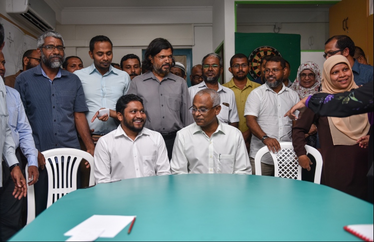 ފެލިދޫ ދާއިރާއިން އެމްޑީޕީގެ ތާއީދު އަލީ ޒާހިިރަށް