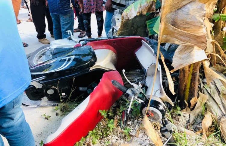 އެކްސިޑެންޓްވި އަންހެން ކުއްޖާ އަދިވެސް ހެއެއްނާރާ