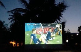 Many beachside outlets in Hulhumale offer screenings of FIFA for no added charges. PHOTO: YOUTUBE