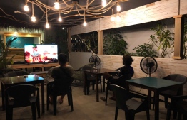 Seven Corals is an intimate, comfortable and cosy place to watch the FIFA World Cup 2018 Finals with your closest buds, and just far enough away from Male'. PHOTO: SEVEN CORALS