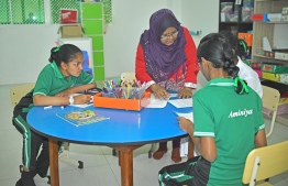 Students pictured during a Dream class session in Aminiya School. PHOTO/AMINIYA SCHOOL