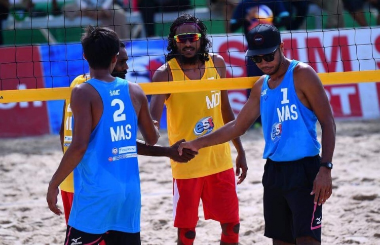 އޭޝިއަން ގޭމްސްގައި ކުޑަކާއްޓޭ ބީޗްވޮލީ އަށް