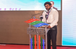 During the signing ceremony held to award Fenaka Corporation's USD 53 million sewerage project to Haycarb of Sri Lanka.