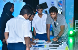 At the Farukoe Expo held at the National Art Gallery on August 9, 2018. PHOTO: HUSSAIN WAHEED/THE EDITION