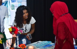 At the Farukoe Expo held at the National Art Gallery on August 9, 2018. PHOTO: HUSSAIN WAHEED/THE EDITION