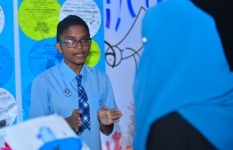 At the Farukoe Expo held at the National Art Gallery on August 9, 2018. PHOTO: HUSSAIN WAHEED/THE EDITION