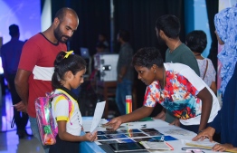 At the Farukoe Expo held at the National Art Gallery on August 9, 2018. PHOTO: HUSSAIN WAHEED/THE EDITION