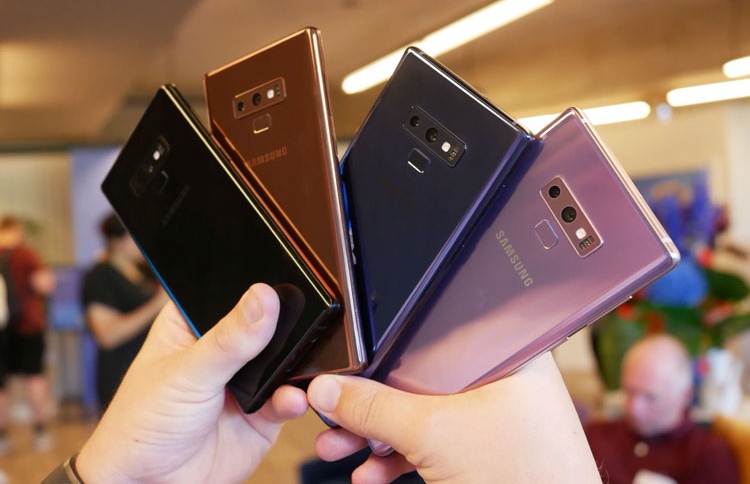 ސެމްސަންގް ގެލަކްސީ ނޯޓް 9: އެންމެ ތަފާތީ ކުލަތައް