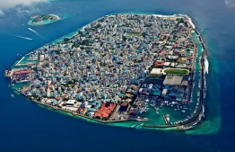 Aerial view of Kaafu Atoll Mal'e City - PHOTO: SOCIAL MEDIA