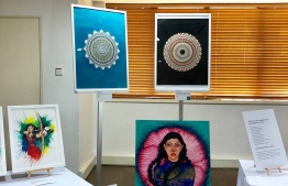 Display of the contributing artist's work. PHOTO:FACEBOOK/OEVAALI ART SHOP