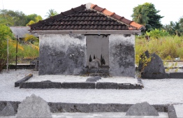 Gen Miskiyy -  One of the oldest mosques in Fuvahmulah. PHOTO: HAWWA AMAANY ABDULLA / THE EDITION