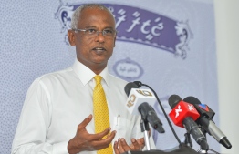 OPPOSITION CANDIDATE IBRAHIM MOHAMED SOLIH PRESS / PRESIDENTIAL ELECTION 2018